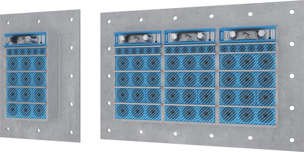 Roxtec GHM EMC transit for cabinets